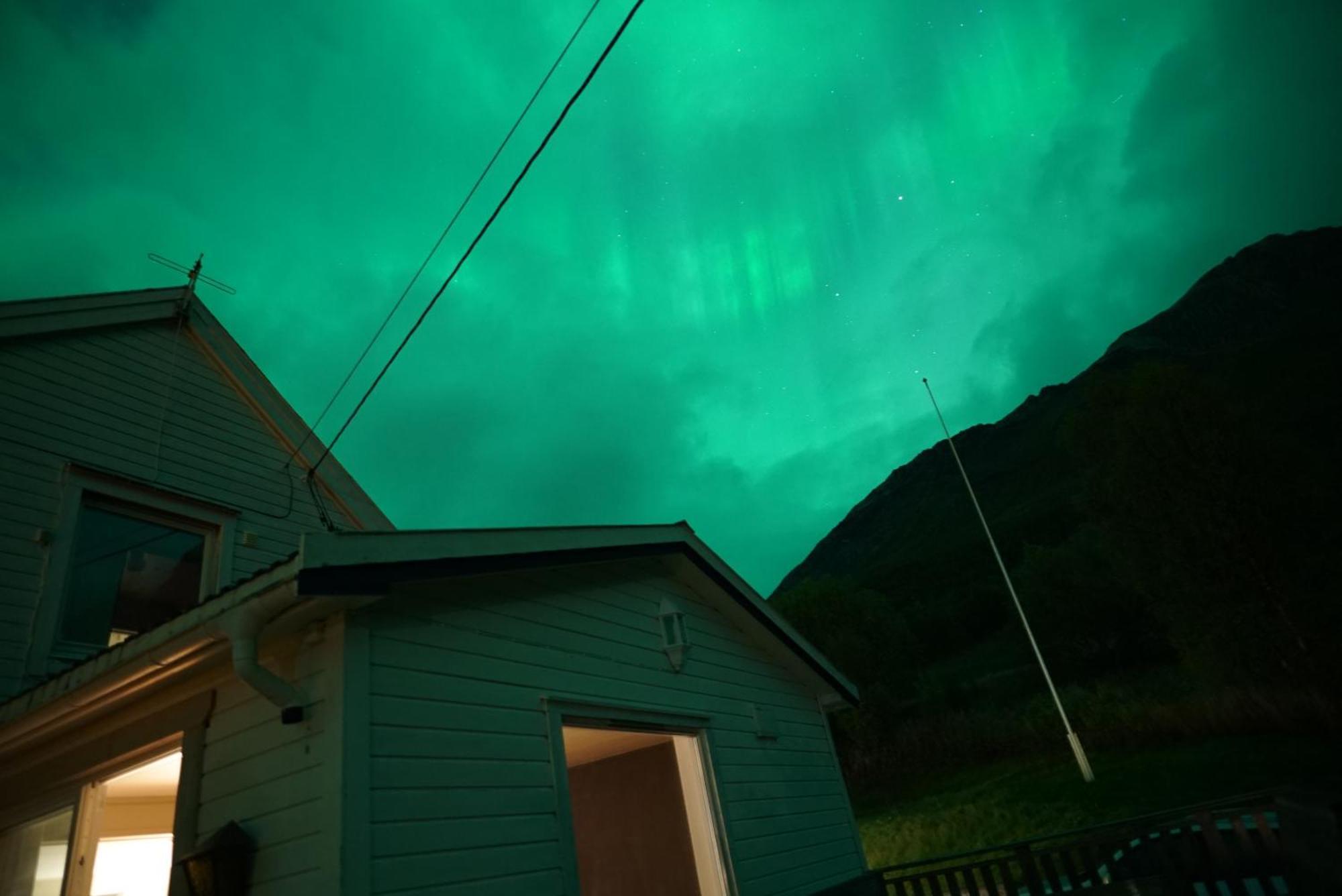 极光民宿northern Lights Laksvatn Eksteriør billede
